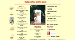 Desktop Screenshot of bardachreports.com
